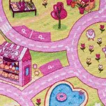 Koberec PINK TOWN 8201 šíře 4m