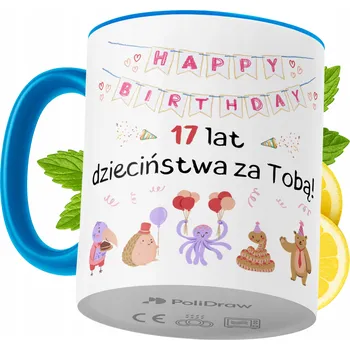 Hrnek Polidraw Hrnek Polidraw Narozeniny16 keramika 330 ml
