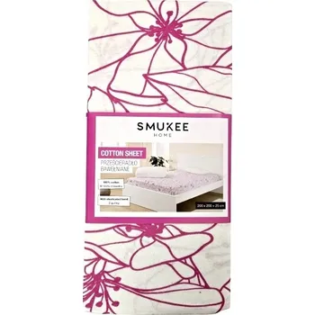 Prostěradlo Bavlna Prostěradlo Smukee 200 x 200 cm