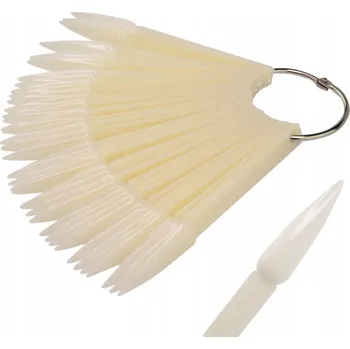 Přípravek na nehty Vzorník barev na kolečku Allepaznokcie béžový