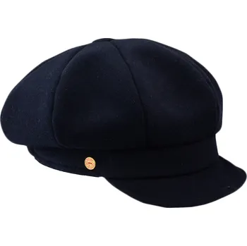 Čepice 8-dílna dámská tmavěmodrá bekovka od Mayser - Camila Newsboy Cap Velikost: 59 cm (L)