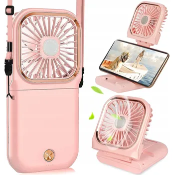 Vzduchotechnika Ventilátor cirkulátor Kennan VENTILÁTOR VĚTRÁK růžový