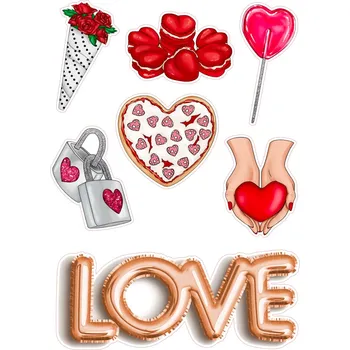 Jedlá dekorace na dort SILUETY BAREVNÉ-23 Materiál: Jedlý papír