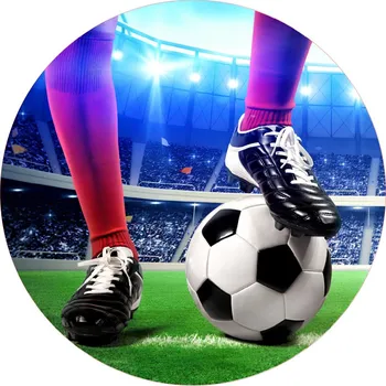 Jedlá dekorace na dort FOTBAL-39 Materiál: Jedlý papír