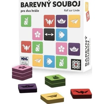 Desková hra Hras Barevný souboj pro dva hráče CZ/EN
