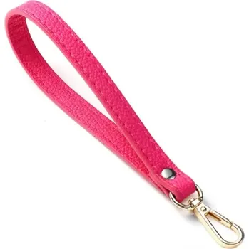 Kabelka Kožené poutko na kabelku 19 cm | náhradní řemínek, poutko - Růžová červená