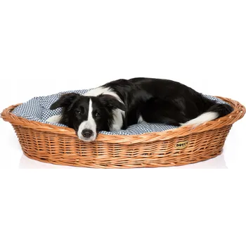 Pelíšek pro psa DOTTY pelíšek pro psa modrý 60 cm x 43 cm