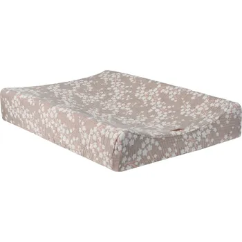 přebalovací pult a komoda Růžový mušelínový potah na přebalovací podložku Quax Natural 70 x 50 cm