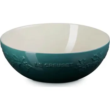 Le Creuset, Servírovací mísa Holly 25 cm lahvově zelená - Formadore