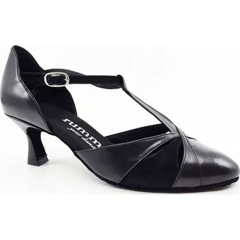 Dámská sálová obuv Rummos,Černé kožené lodičky R405/50RR, černá 44