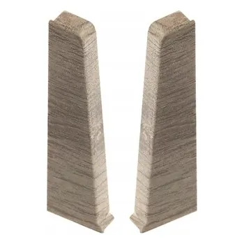 Podlahová lišta Levá koncovka, pravá koncovka Cezar PVC 22 x 75, délka 3 cm, dub