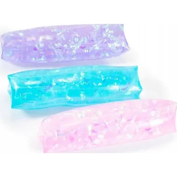 Hračka pro nejmenší Vodní Had s Páskami Velký Lesklý 3+ Mačkací Hračka