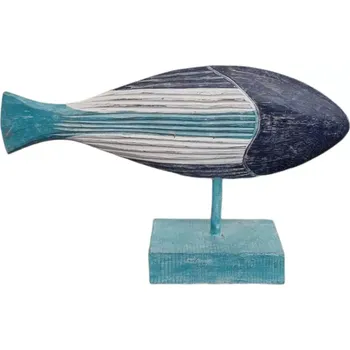 Ryba na podstavci modrá - preliv 24 cm