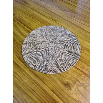 prostírání Prostírání ratanové kulaté zelené