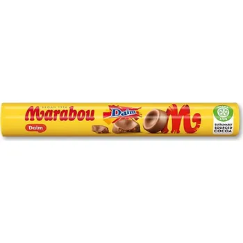 Čokoláda Marabou Daim bonbony z mléčné čokolády s kousky mandlového karamelu 67 g