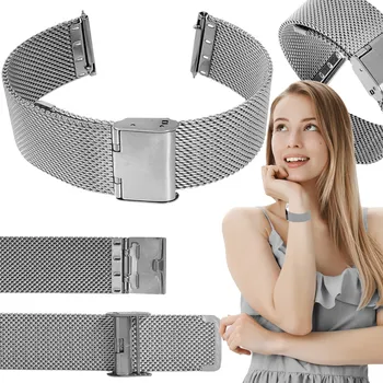 Řemínek na hodinky Řemínek ChronSmarta pro Garmin 20mm stříbrný