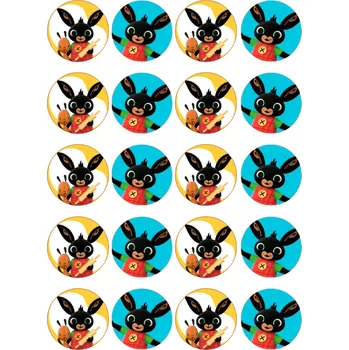 Jedlá dekorace na dort BING-09 Materiál: Jedlý papír