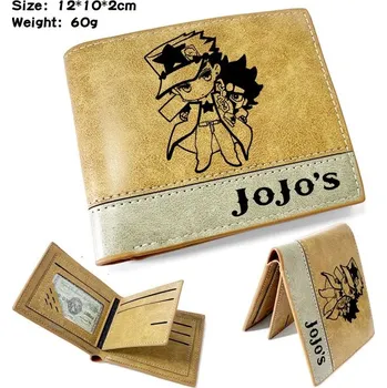 Stylová anime JoJo peněženka khaki | anime peněženka, držák karet - 02