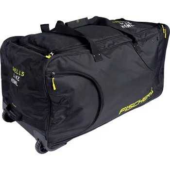 Sportovní taška Taška Fischer Wheel Bag S25 Senior Black/Yellow Barva: černo-žlutá