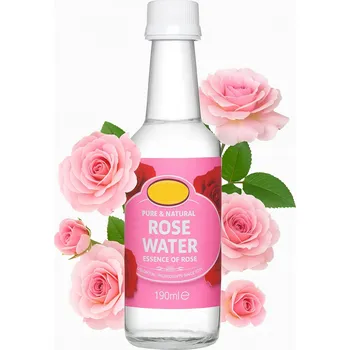 Růžová voda na obličej a vlasy pro kavitační peeling ČISTÁ 100% VELKÁ 450 ml