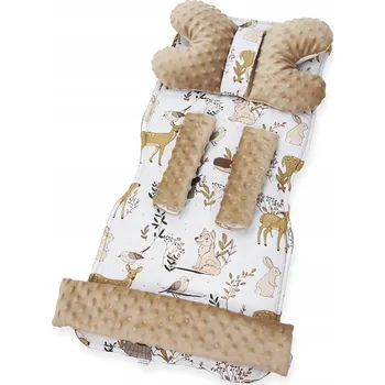 Příslušenství pro přepravu dětí Kerstin KOMPLETNÍ VLOŽKA DO KOČÁRKU MINKY / SPORTOVNÍHO KOČÁRKU