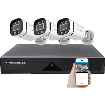 Couvací kamera 3 kamerový AHD set WN3-59E 5Mpx 1920p, H.265, CZ menu