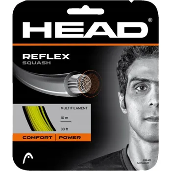 Raketový sport Výplet na squash Head Reflex set. 10 m. žlutý 1,30 mm
