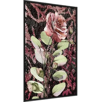 Obraz Plakát na zeď KVĚT Růže Listy Malířství 50x70