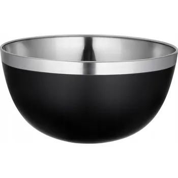 Nerezová miska TILLY 15 cm černá