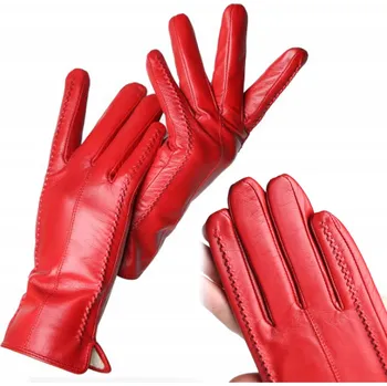 Rukavice Moramo pětiprsté rukavice z pravé kůže velikost M - dámské