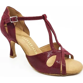 Dámská sálová obuv Rummos,Červené taneční boty R515/60RR, červená 40