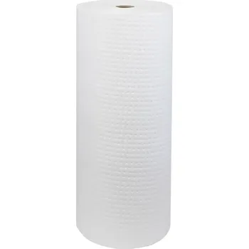 Sorbent HAPPY END Olejový sorpční koberec, lehký, STANDARD, 100 cm × 40 m, 2×perf.,antistat. - ORLPA 10040