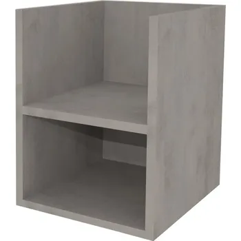 Koupelnový nábytek Mereo Aira Koupelnová skříňka 400x530x465 mm, spodní, Multidecor, Chromix stříbrný, CN795SACST