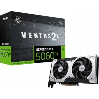 Grafická karta Grafická karta NVIDIA MSI GeForce RTX 5060 Ti Ventus 2X OC Plus 8GB GDDR7