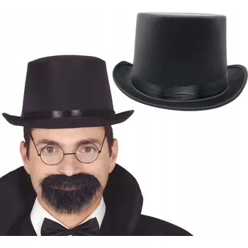 Klobouk Černý klobouk na ples | karneval