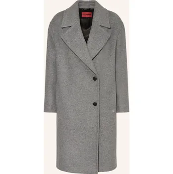 Dámský kabát Hugo Dámský Kabát Mijane, šedá, 34