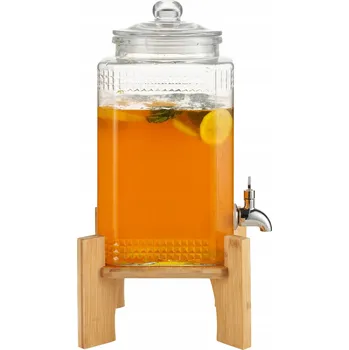 Dávkovač nápoje SucceBuy Sklenice s kohoutkem Velká kapacita 5.5 l 215 x 215 x 425 mm 2,54 kg