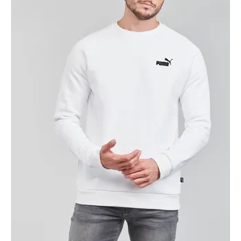 Pánská mikina 3167 PÁNSKÁ MIKINA PUMA SPORTOVNÍ PŘES HLAVU BEZ KAPUCE BÍLÁ 2XL