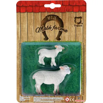 Figurka Rappa Zvířata na farmě - 2 v 1 ovce