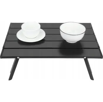 Zahradní stůl SKLÁDACÍ KEMPINGOVÝ STOLEK TURISTICKÝ HLINÍKOVÝ