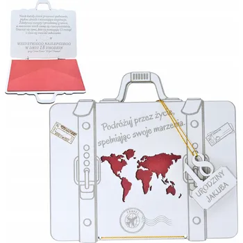 Obraz Přáníčko jako DÁREK k 18. NAROZENINÁM osmnáctinám krabička obálka na peníze