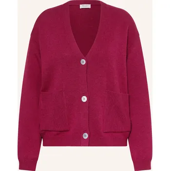 Dámský svetr Maerz Muenchen Dámský Pletený Kardigan, tmavě červená, 40