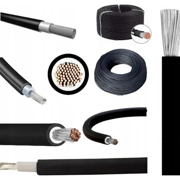 elektrický kabel Solární kabel KBE 6,00 mm² - 1 m