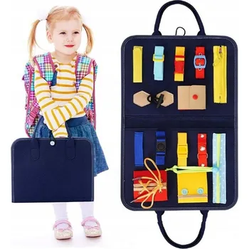 Senzorická Manipulační Tabule Montessori XXL