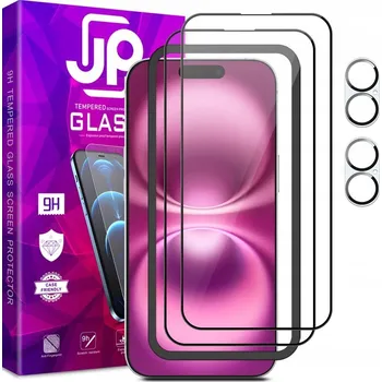 Tvrzené sklo JP pro Apple iPhone 16, 4 ks