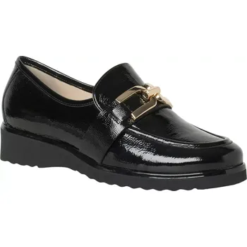 Dámské mokasíny HASSIA dámské mokasíny lakované černé
