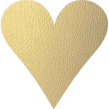 prostírání Prostírání z eko kůže 30x30 cm Heart Hippo – LIND DNA ID_1788044