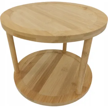 PODNOS OTOČNÁ BAMBUSOVÁ ETAŽÉRKA 24 x 20 CM