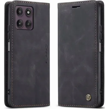 Pouzdro na mobilní telefon Flipové pouzdro Caseme pro Motorola Moto G86, černé