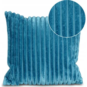 Polštář Polštář do obývacího pokoje Polštář SOFTLY 45x45 cm Měkký tyrkysový